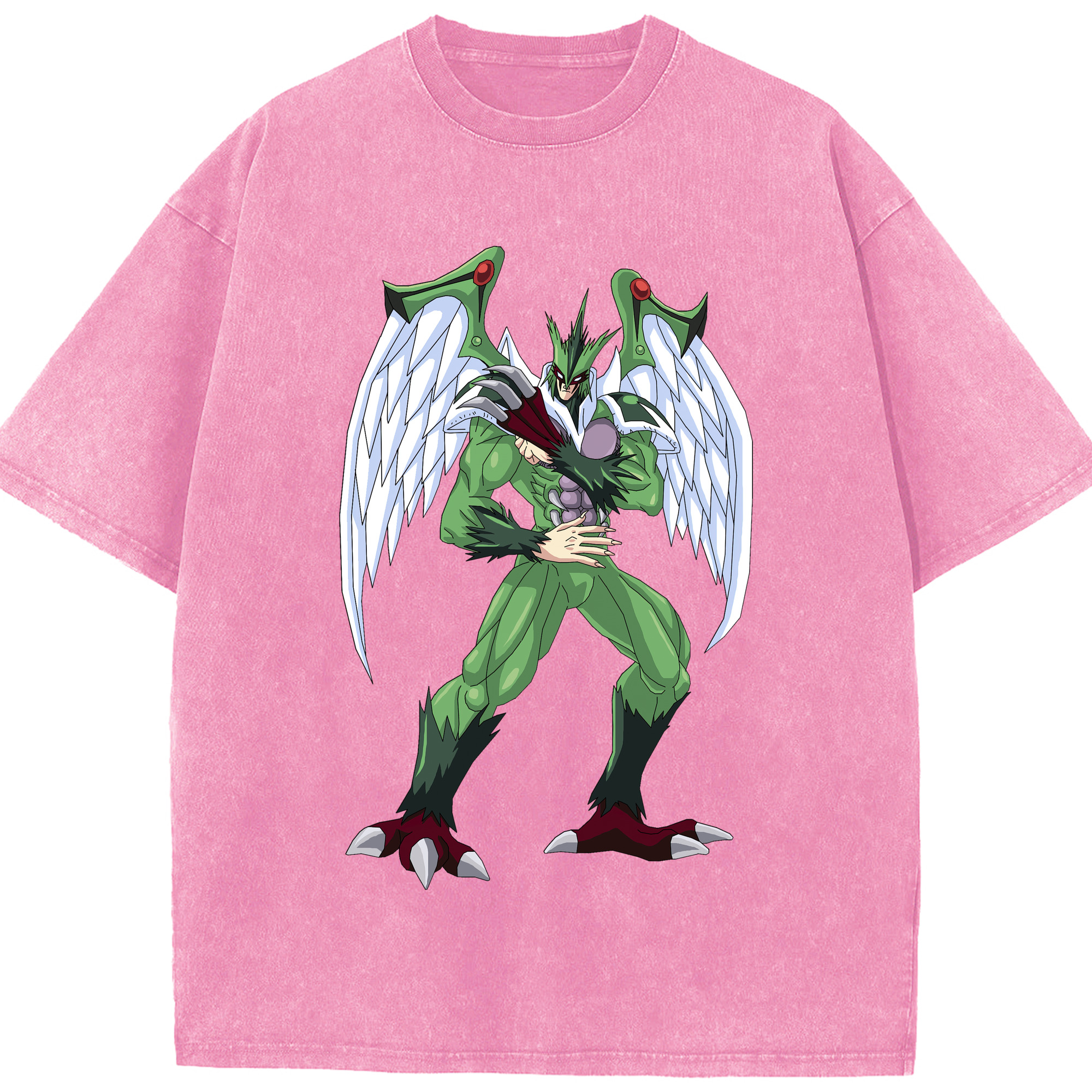 （画像用） 遊☆戯☆王 Yu-Gi-Oh! 綿100% ヴィンテージ風 半袖Tシャツ（フロントプリント）